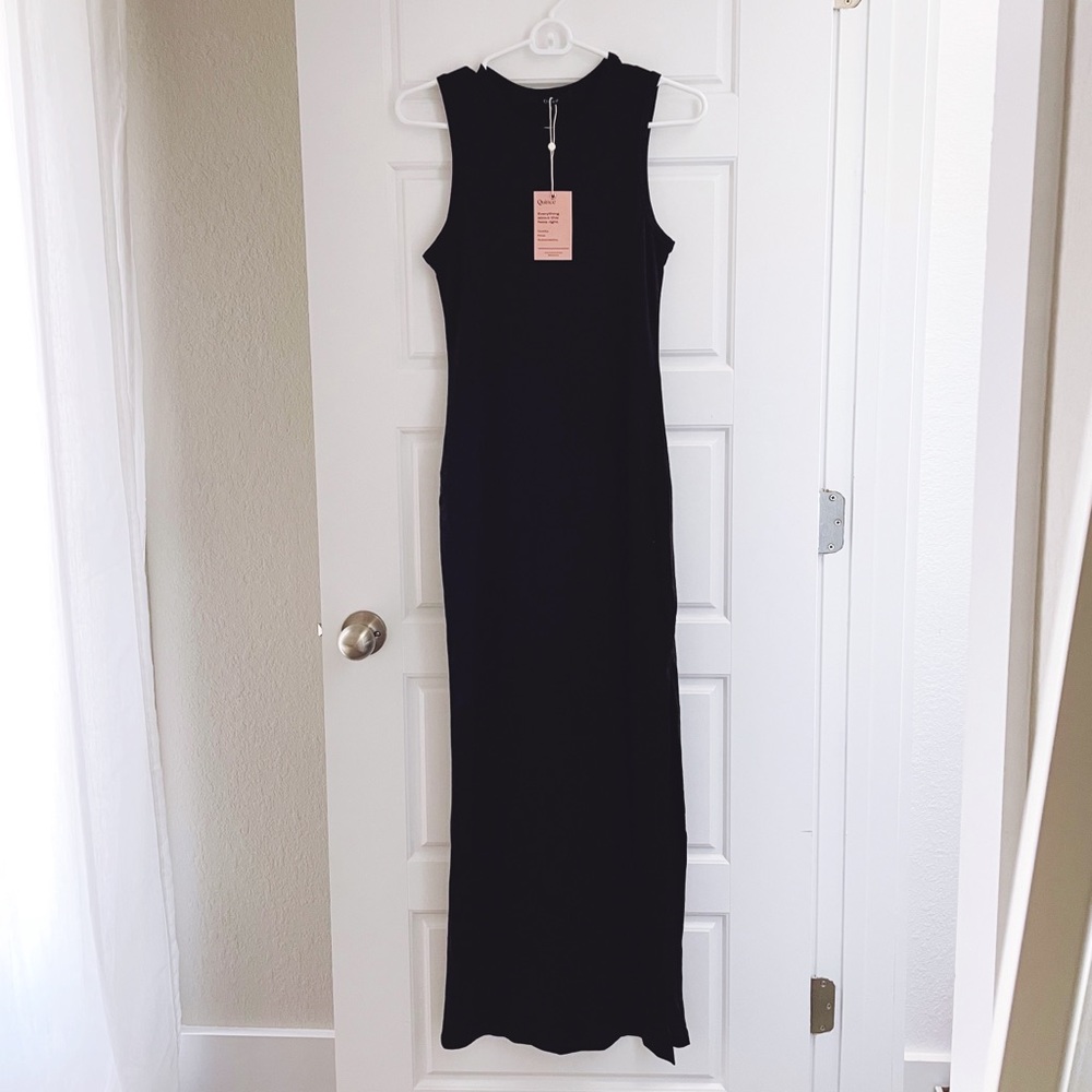TENCEL JERSEY MAXI DRESS (S)